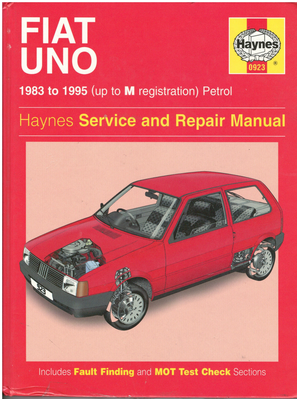 FIAT UNO 1 UNO 2 , 1983 - 1995 Repair Manual Reparaturbuch Buch Oldtimer MK1 MK2