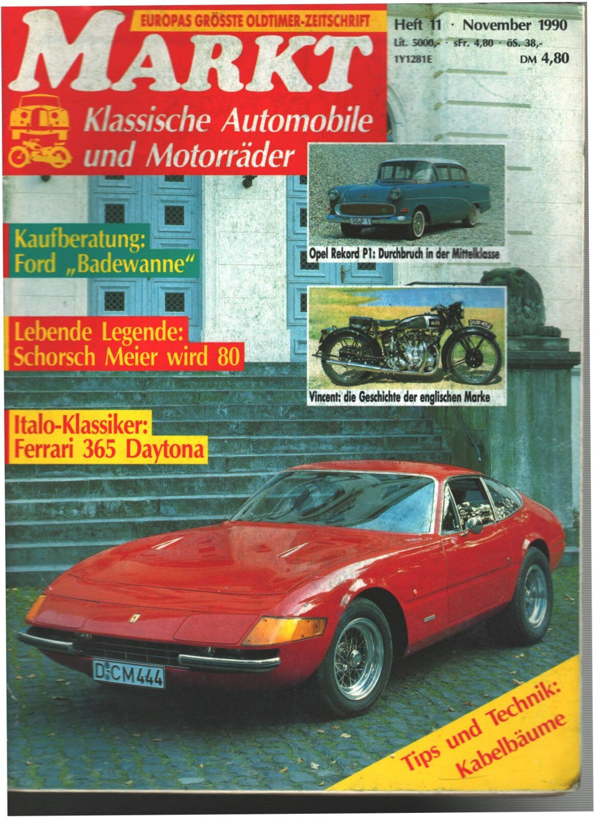 Oldtimer Markt Heft 11/1990