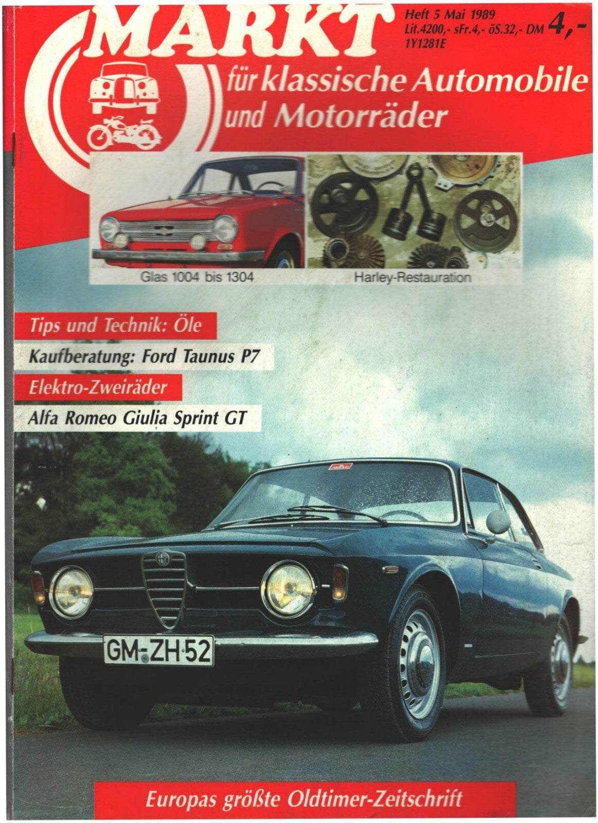 Oldtimer Markt Heft 5/1989