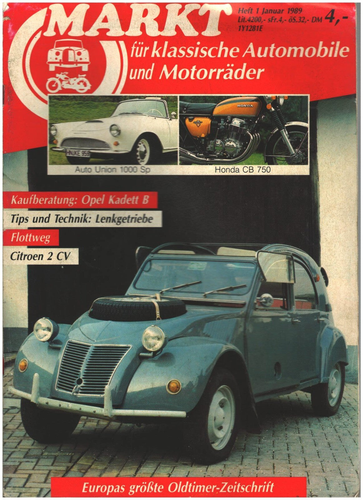 Oldtimer Markt Heft 1/1989