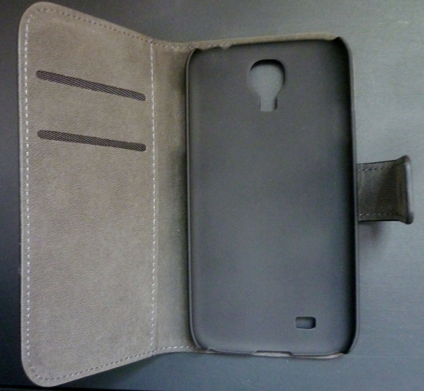 Tasche für Samsung Galaxy S4 Cover Case i9500 / i9505 + Folie Schutz schwarz