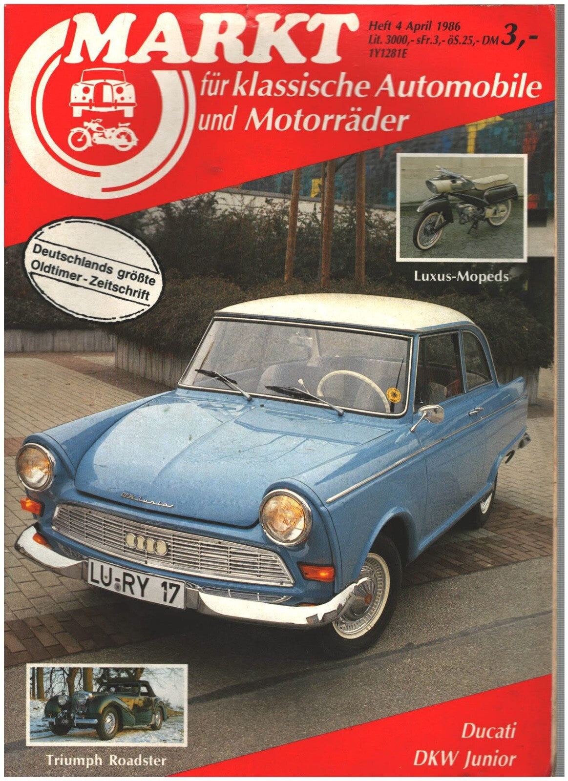 Oldtimer Markt Heft 4/1986