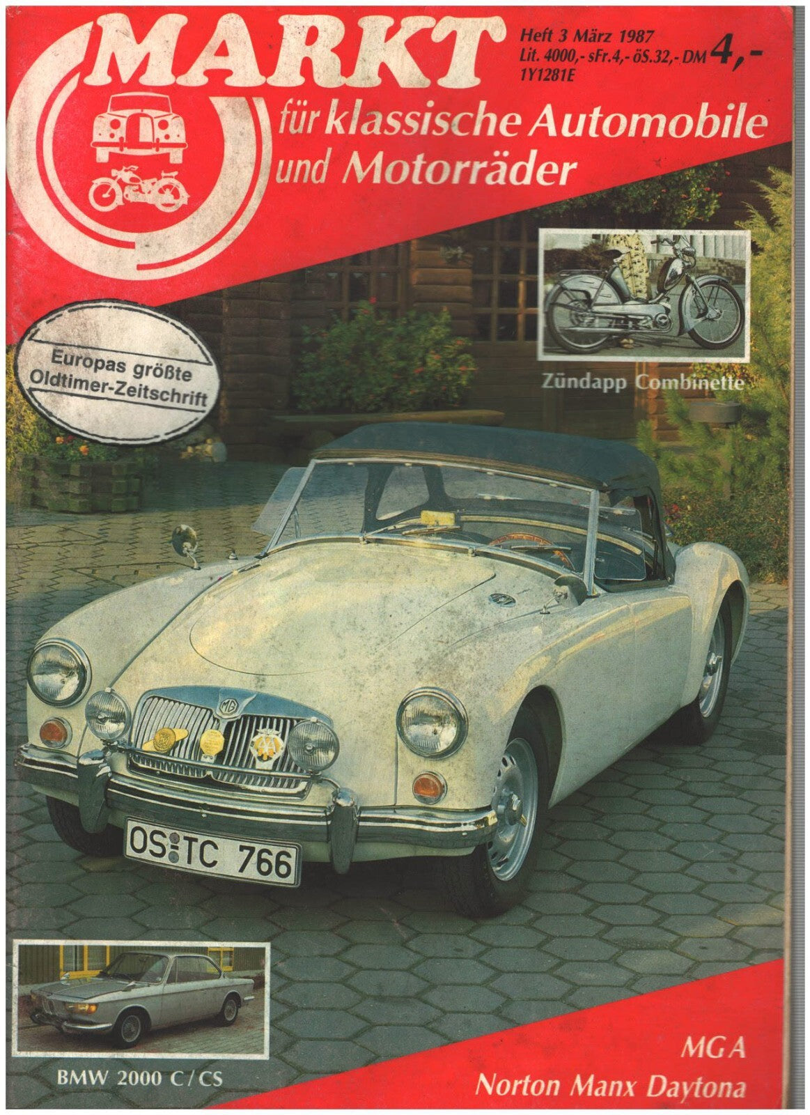 Oldtimer Markt Heft 3/1987