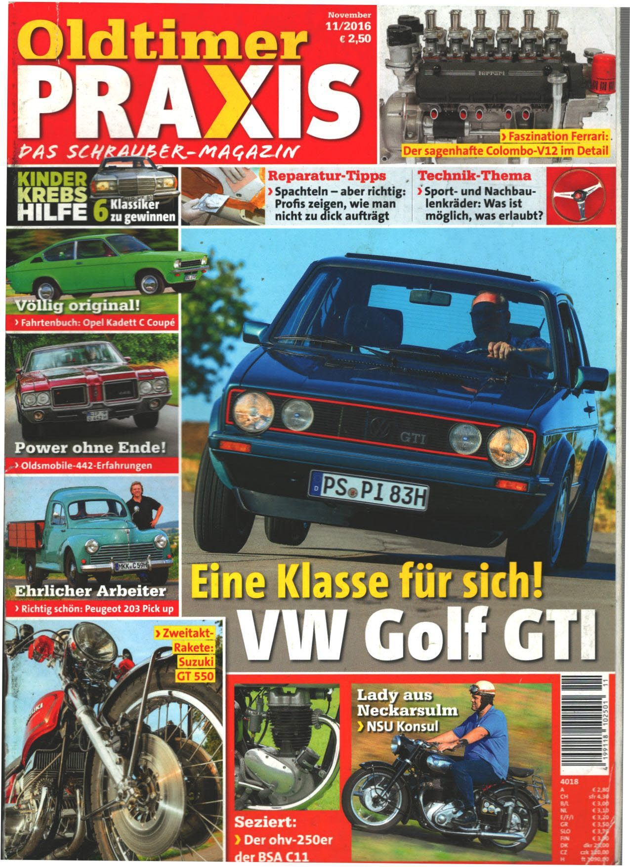 Oldtimer Praxis 11 2016