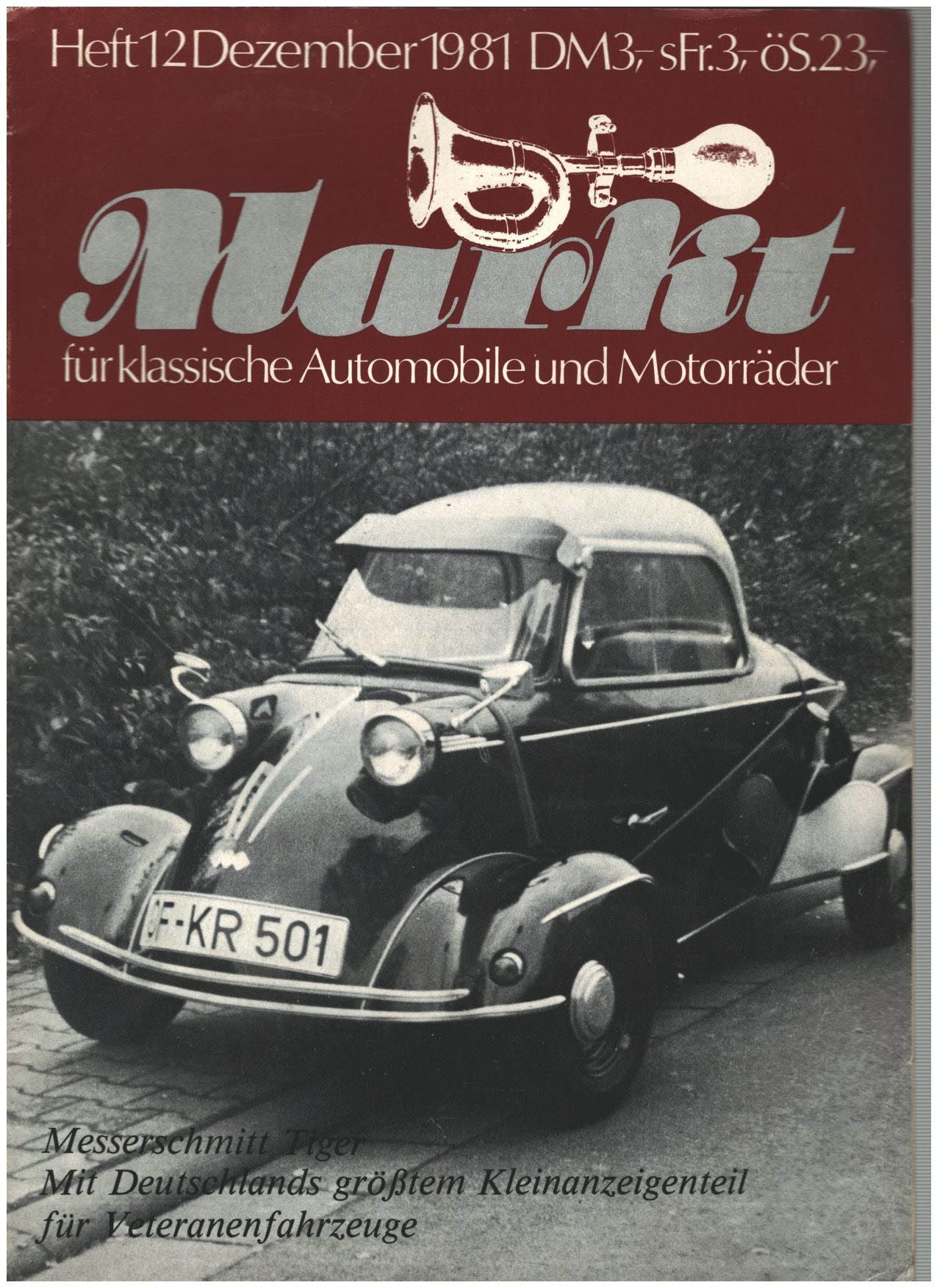 Oldtimer Markt 12 1981