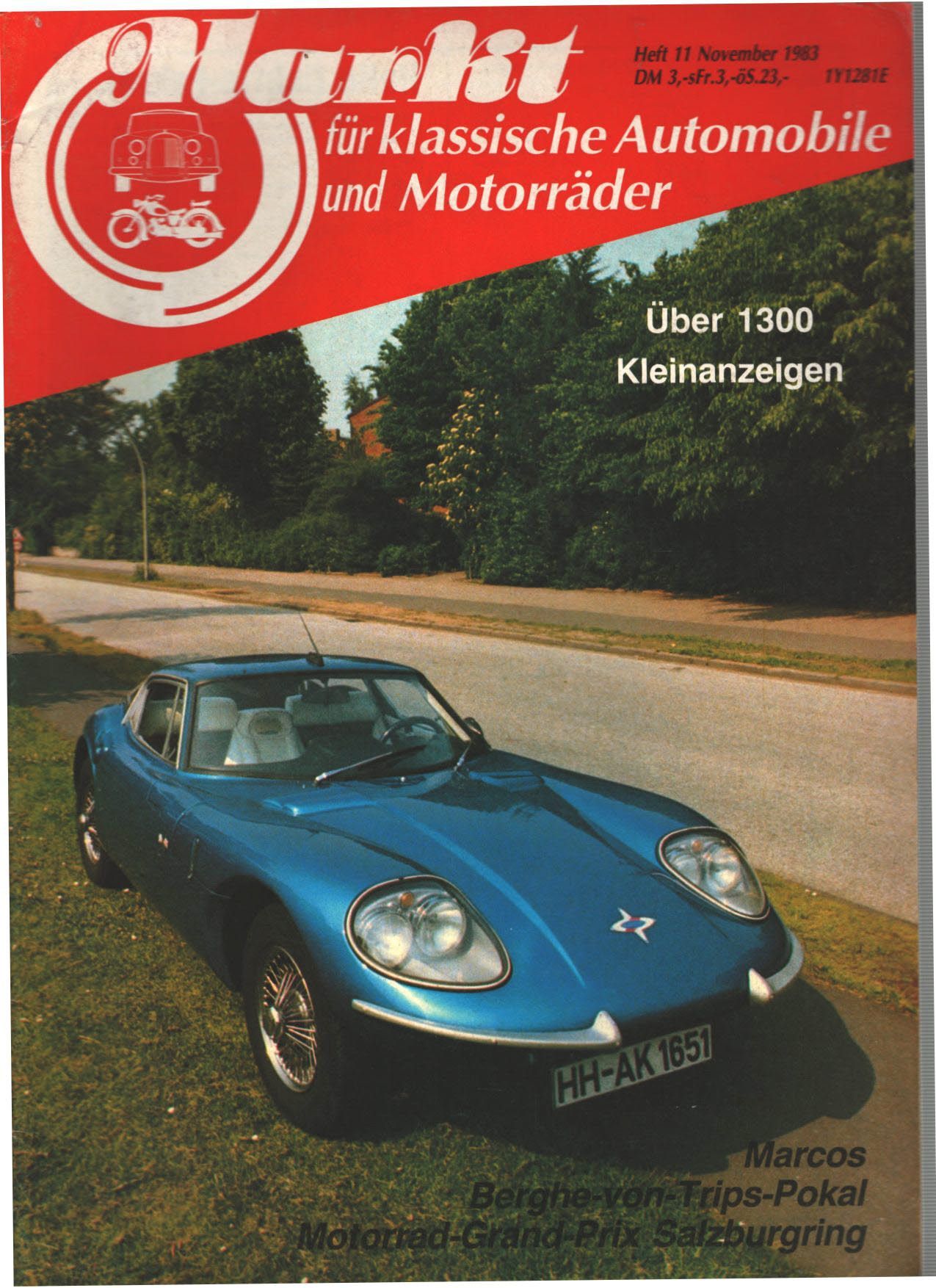 Oldtimer Markt 11 1983