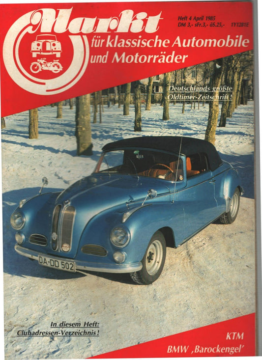 Oldtimer Markt Heft 4 - 1985