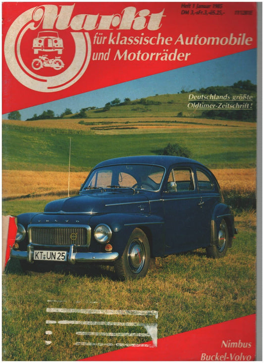 Oldtimer Markt Heft 1 - 1985