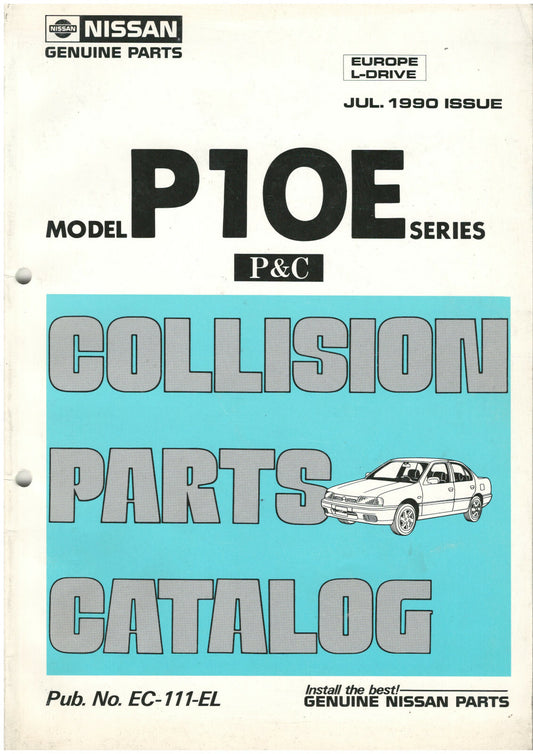 NISSAN P10E original Ersatzteilkatalog, Parts Calalog, englisch  Oldtimer