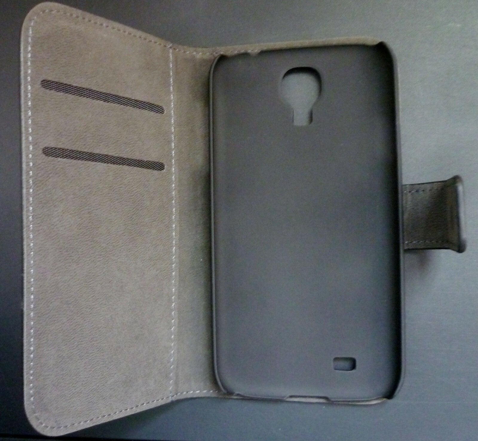 Tasche für Samsung Galaxy S4 Cover Case i9500 / i9505 + Folie Schutz schwarz
