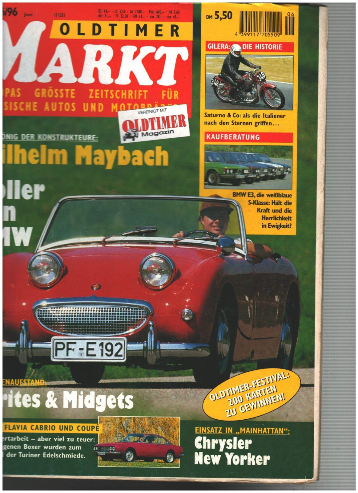 Oldtimer Markt Heft 6/1996