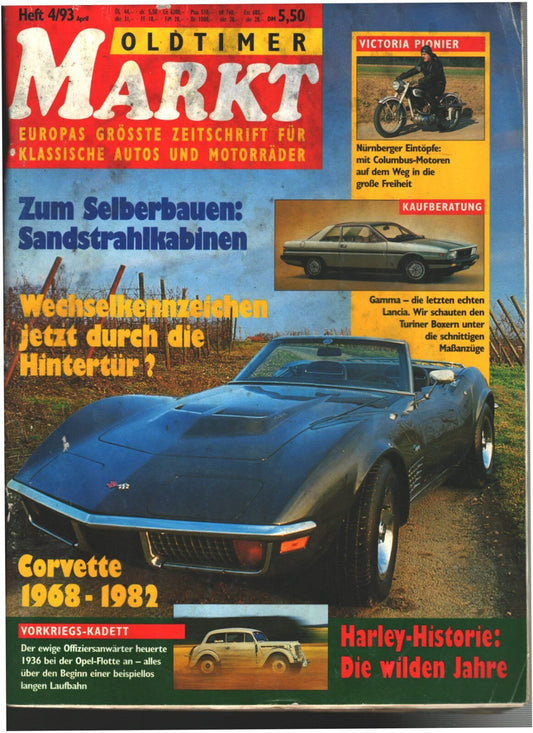 Oldtimer Markt Heft 4/1993