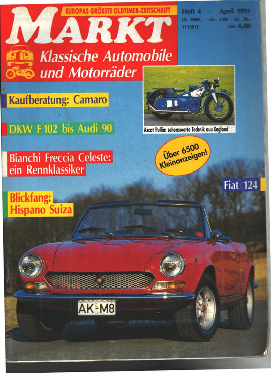 Oldtimer Markt Heft 4/1991