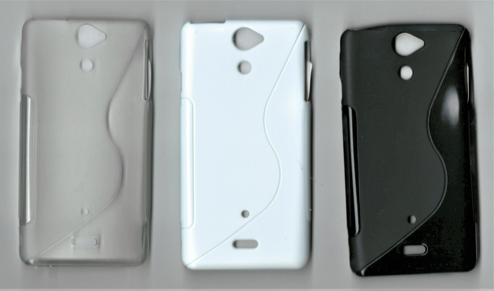 Schutzhülle für Sony xperia V LT 25i TPU Case S-Line Handy  Silikon Hülle  klar