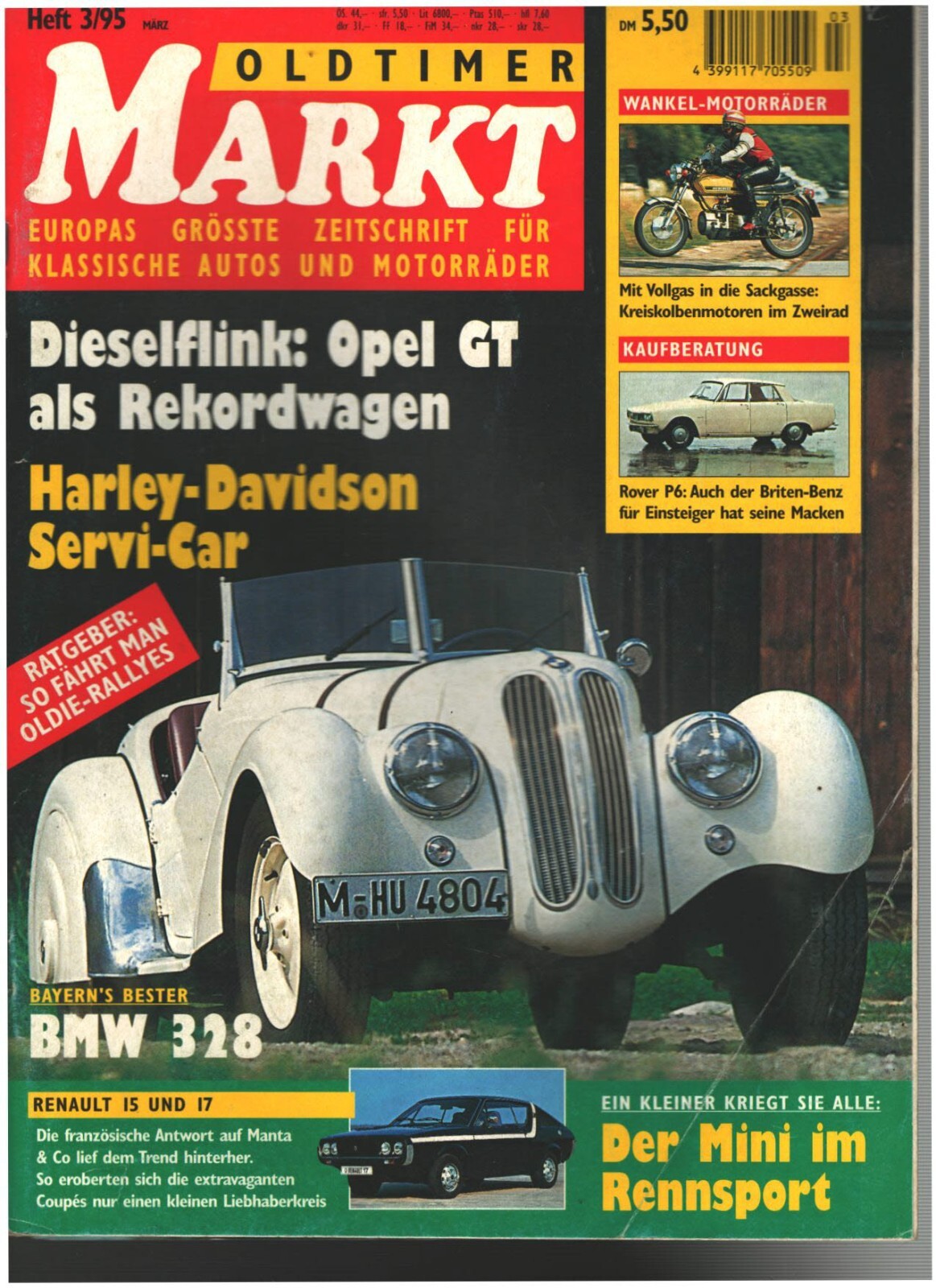 Oldtimer Markt Heft 3/1995