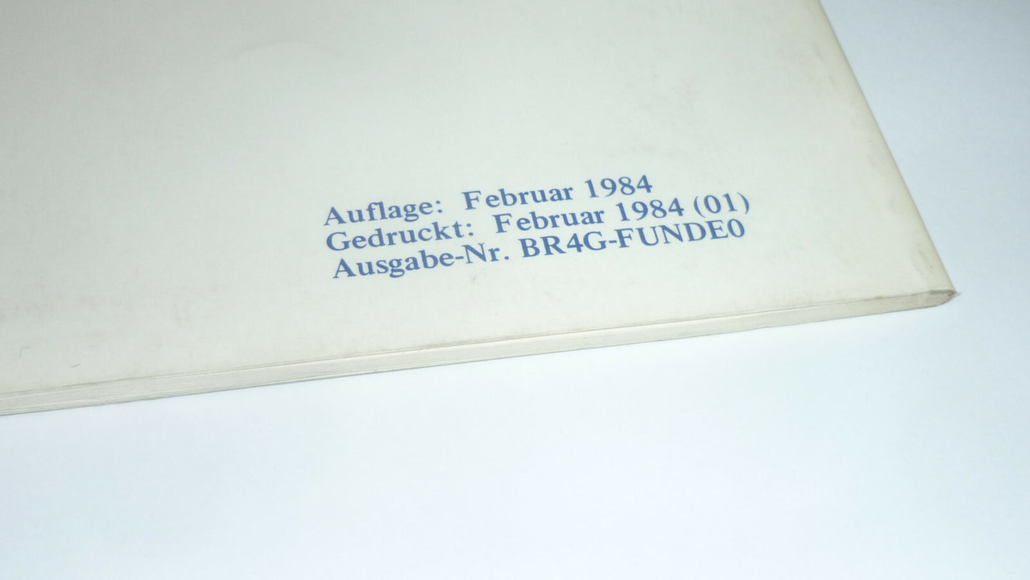 NISSAN Karosserie Instandsetzung Reparaturanleitung Buch Oldtimer 02 - 1984