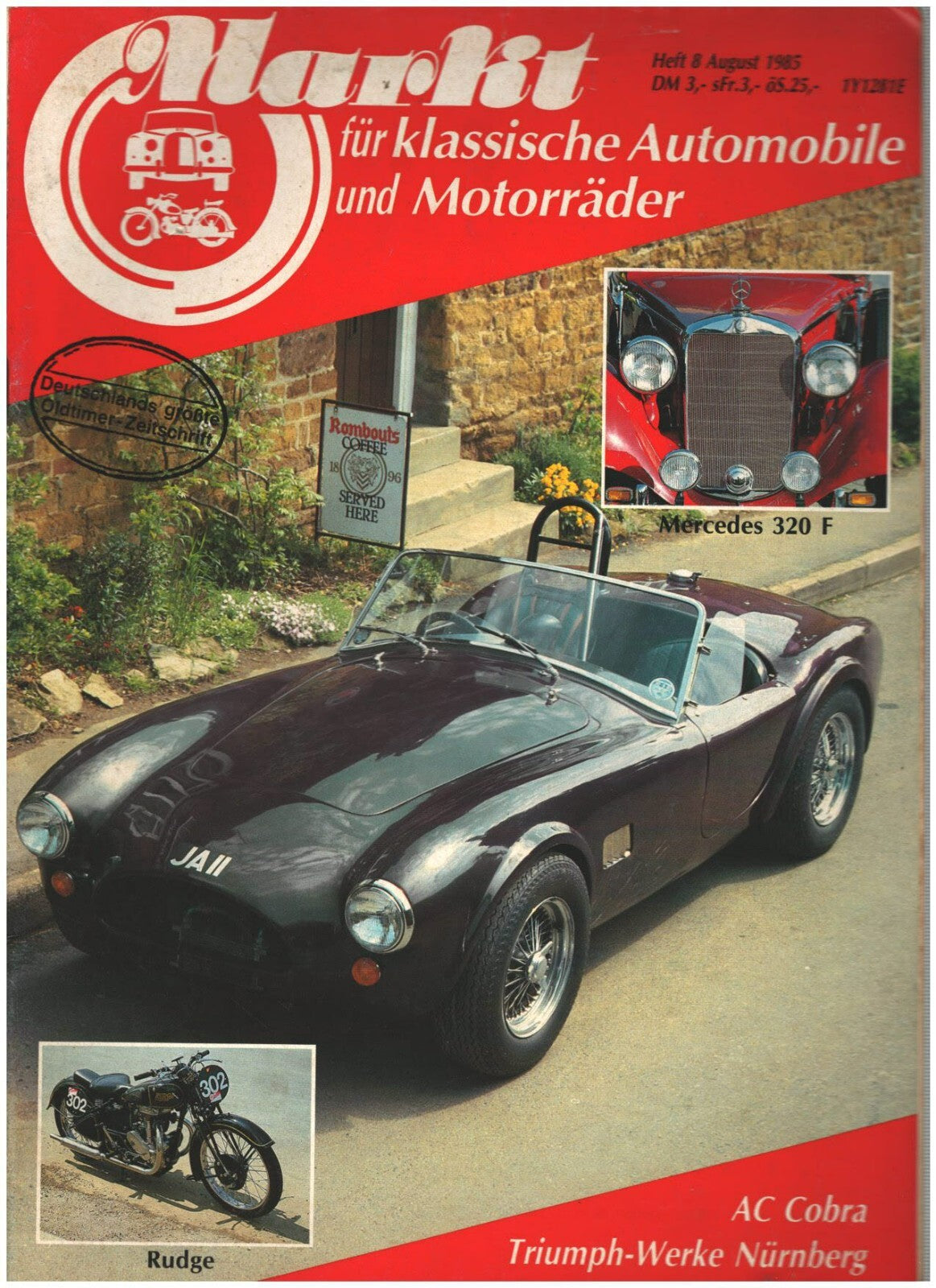Oldtimer Markt Heft 8 - 1985