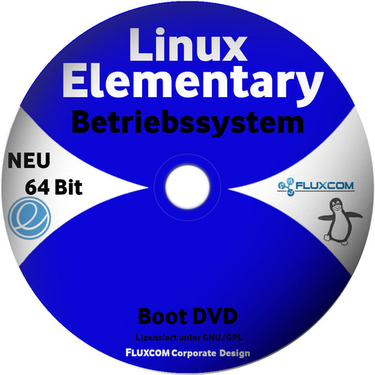 Linux Elementary OS 8 DVD, komplettes Betriebssystem