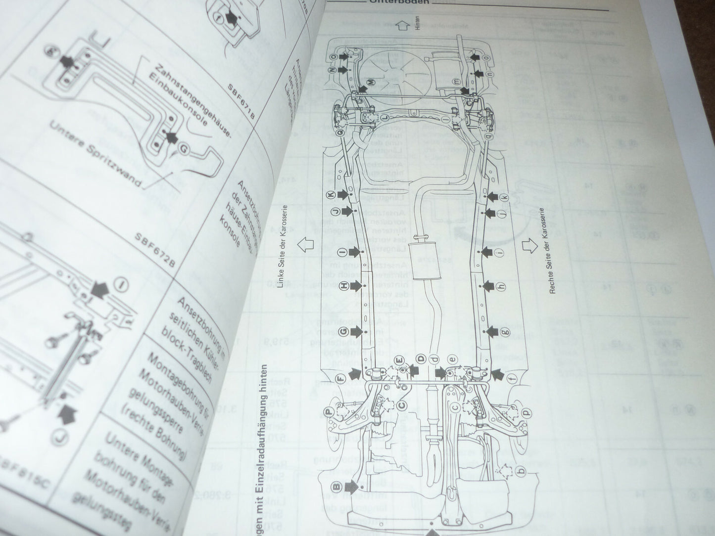 NISSAN Bluebird U11 Ergänzung 2 Reparaturanleitung Oldtimer 02-1986