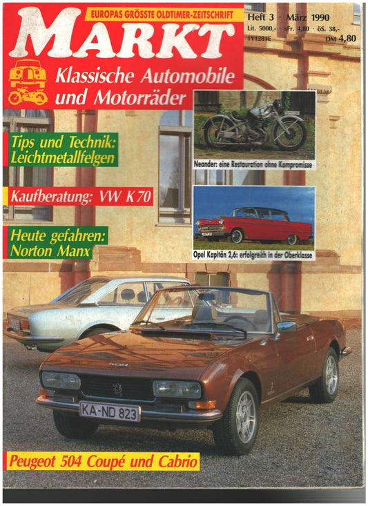 Oldtimer Markt Heft 3/1990