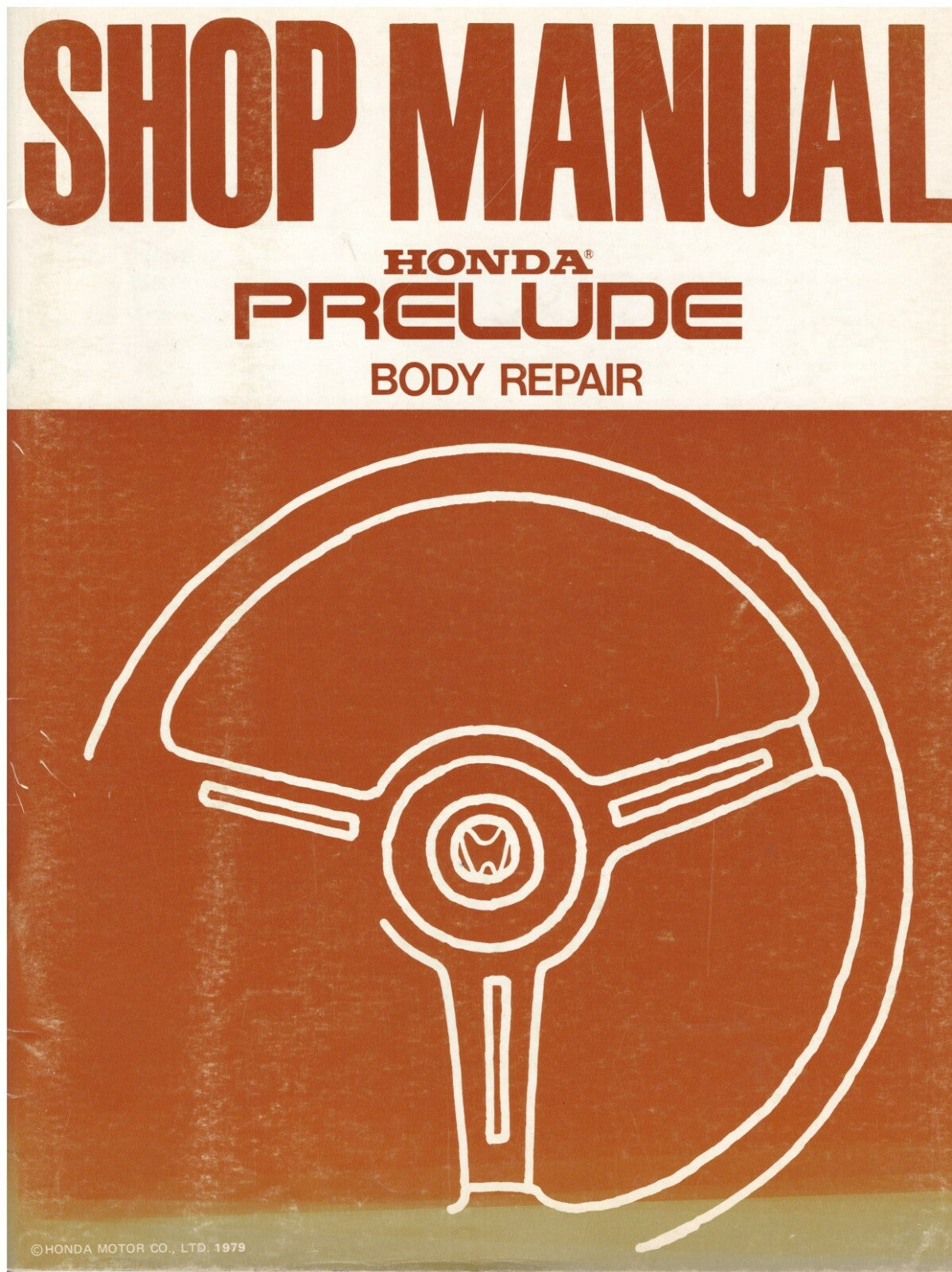 Honda Prelude SN Coupe Reparaturbuch Karosserie Body Repair Buch Shop Manual 1