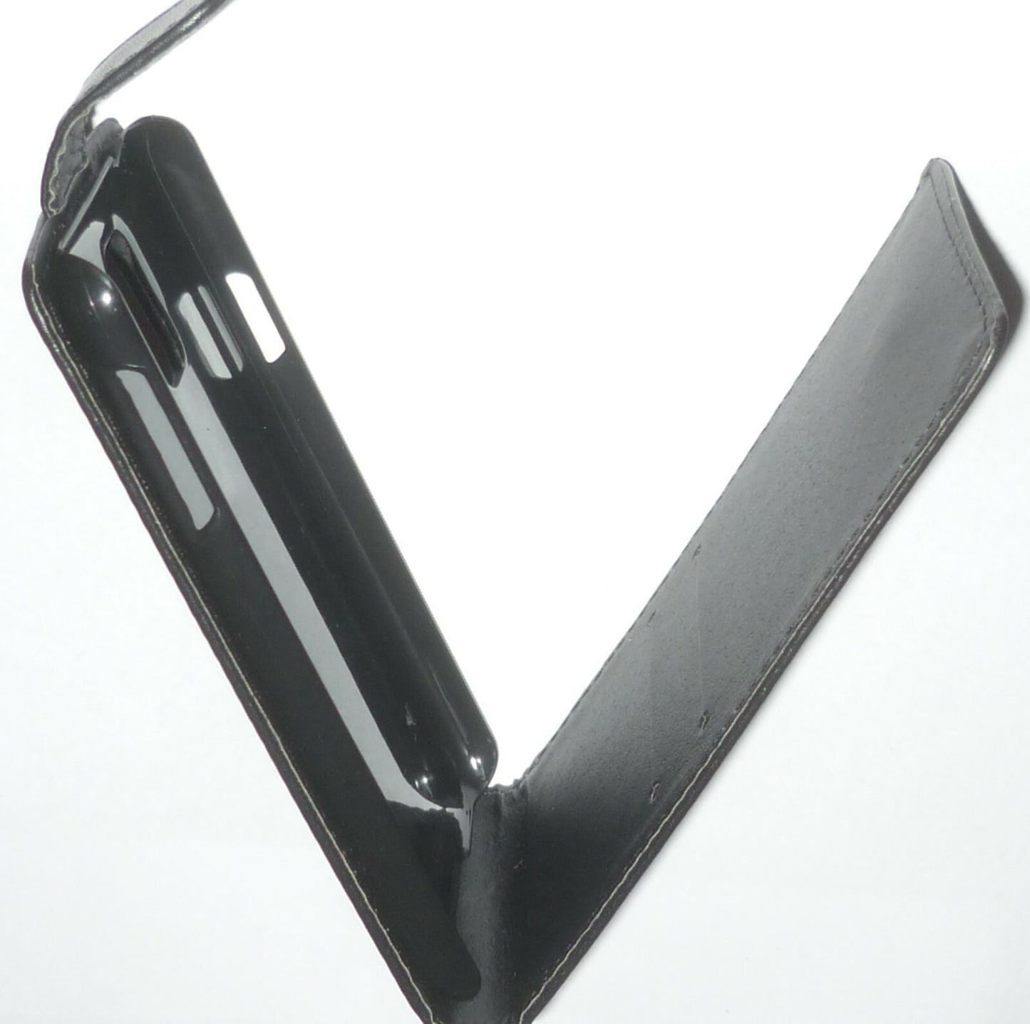 Tasche für Samsung Galaxy S5 Cover Case  + Folie Schutz schwarz