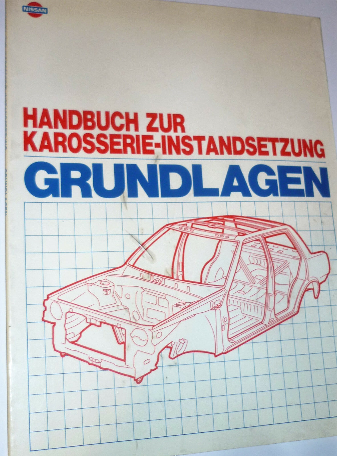 NISSAN Karosserie Instandsetzung Reparaturanleitung Buch Oldtimer 02 - 1984