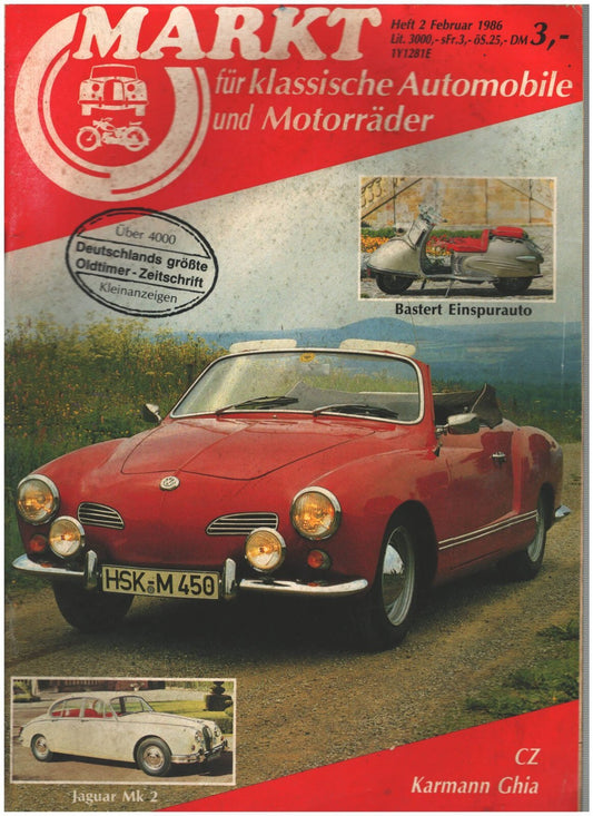 Oldtimer Markt Heft 2/1986