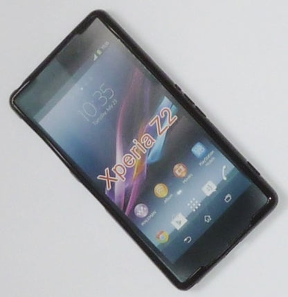 🔥   Hülle für Sony Xperia Z2 Schutzhülle matt Hard Case Cover Tasche Schwarz