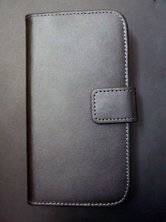Tasche für Samsung Galaxy S4 Cover Case i9500 / i9505 + Folie Schutz schwarz