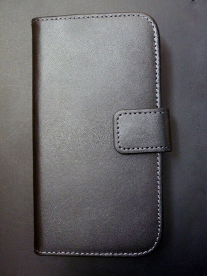 Tasche für Samsung Galaxy S4 Cover Case i9500 / i9505 + Folie Schutz schwarz