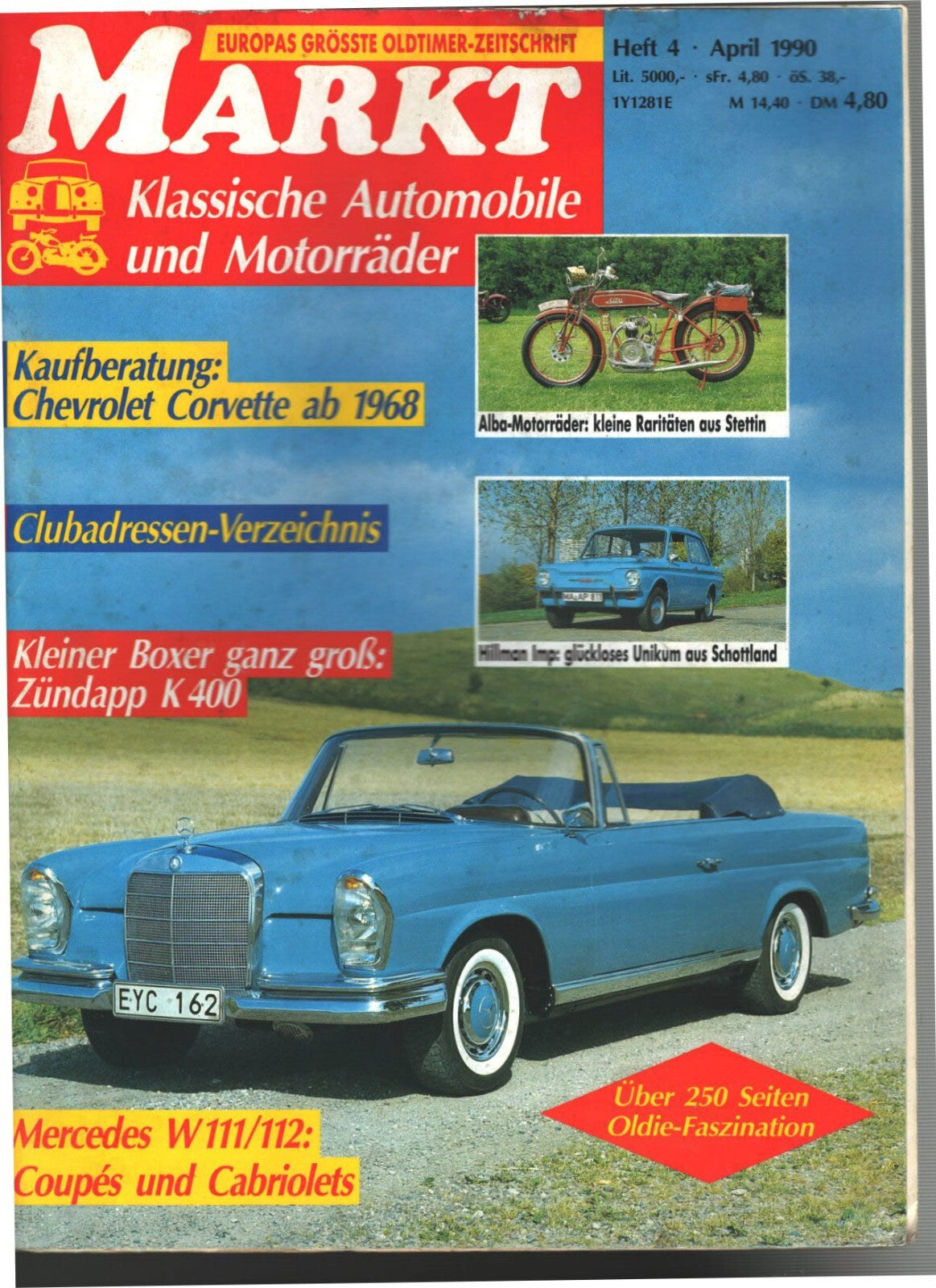 Oldtimer Markt Heft 4/1990