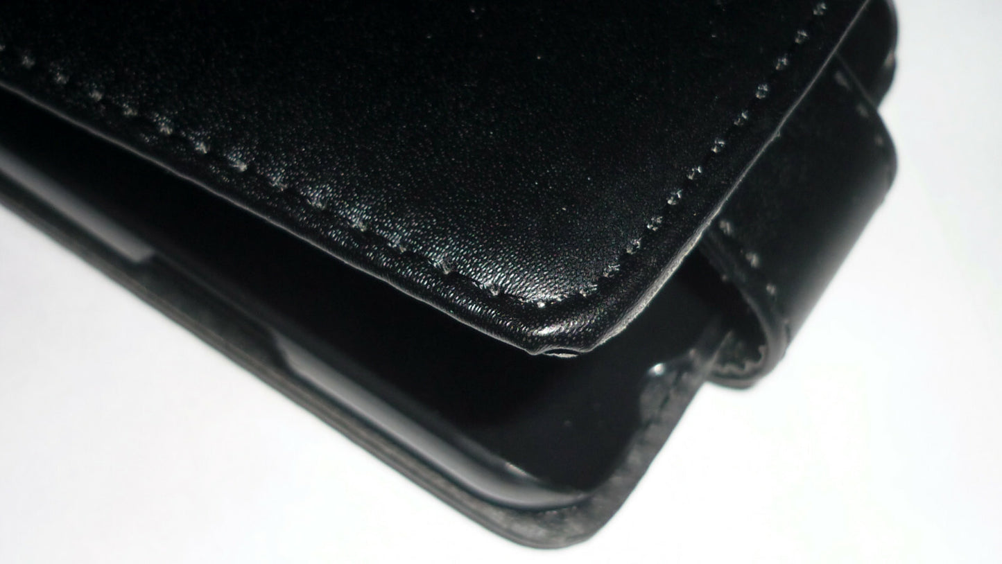 Tasche für Samsung Galaxy S5 Cover Case  + Folie Schutz schwarz