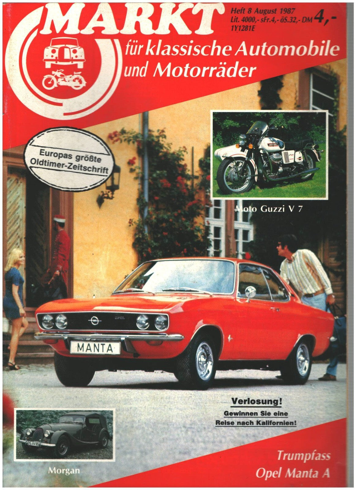 Oldtimer Markt Heft 8/1987