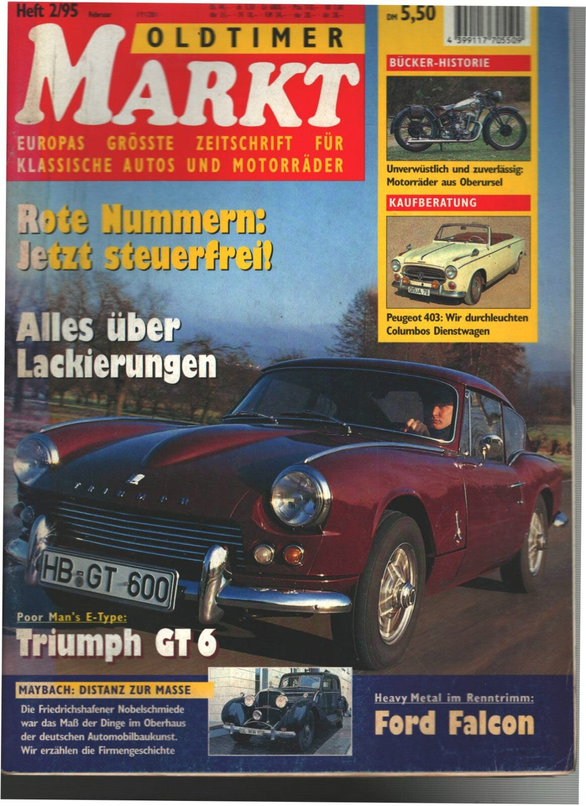 Oldtimer Markt Heft 2/1995