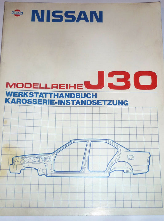 NISSAN J30 Karosserie Instandsetzung 07-1989