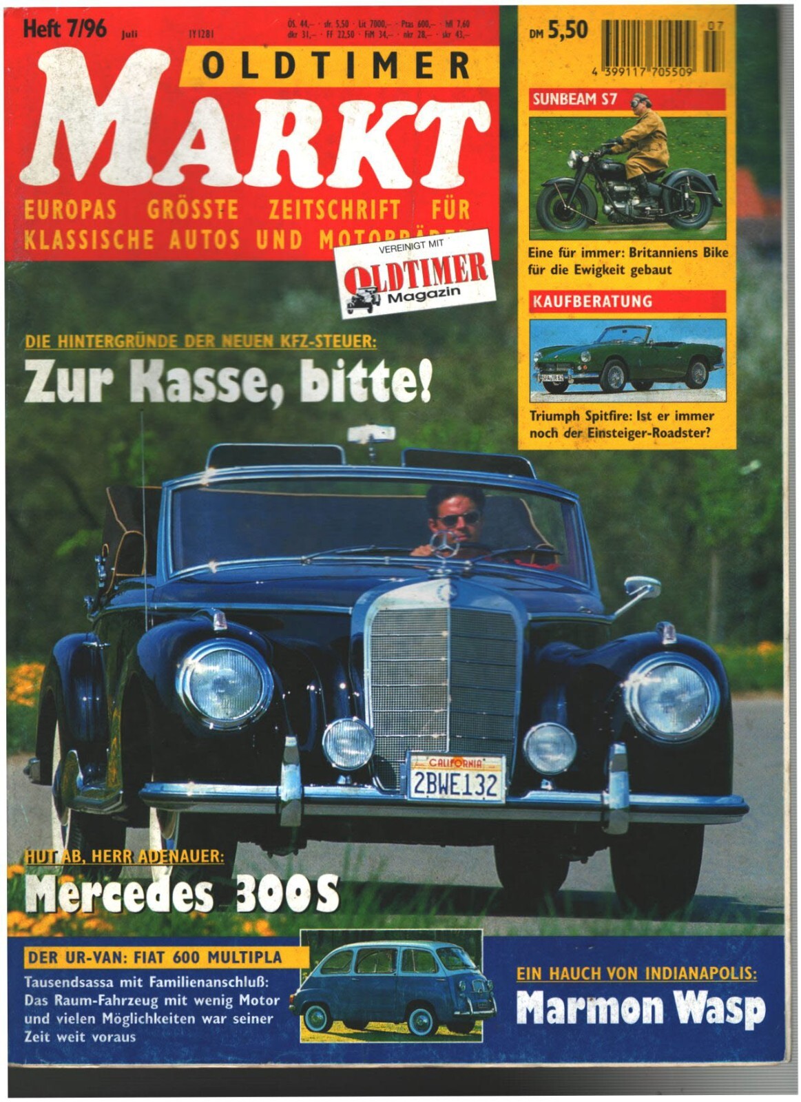 Oldtimer Markt Heft 7/1996