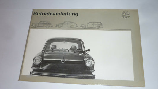 Volkswagen VW 1600 Betriebsanleitung Ausgabe 08. 1971 Zustand TOP Oldtimer