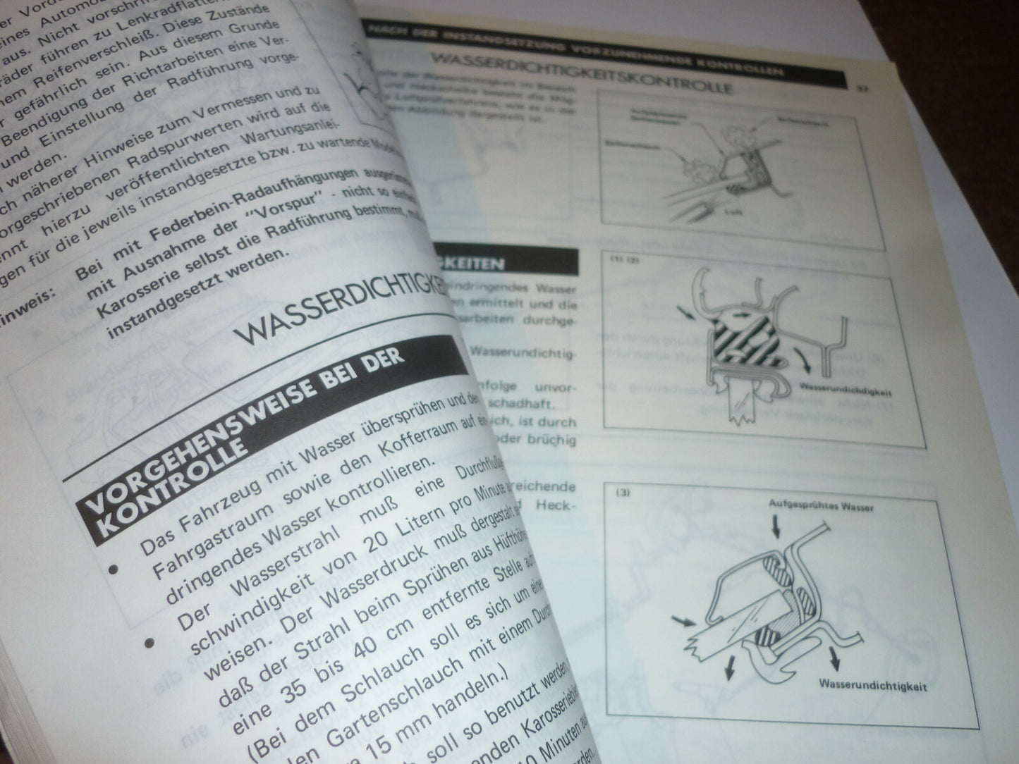 NISSAN Karosserie Instandsetzung Reparaturanleitung Buch Oldtimer 02 - 1984