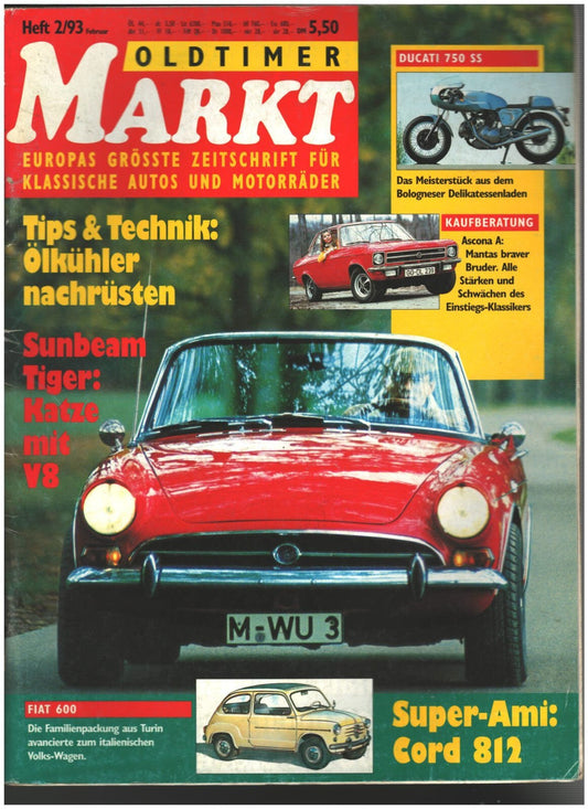 Oldtimer Markt Heft 2/1993