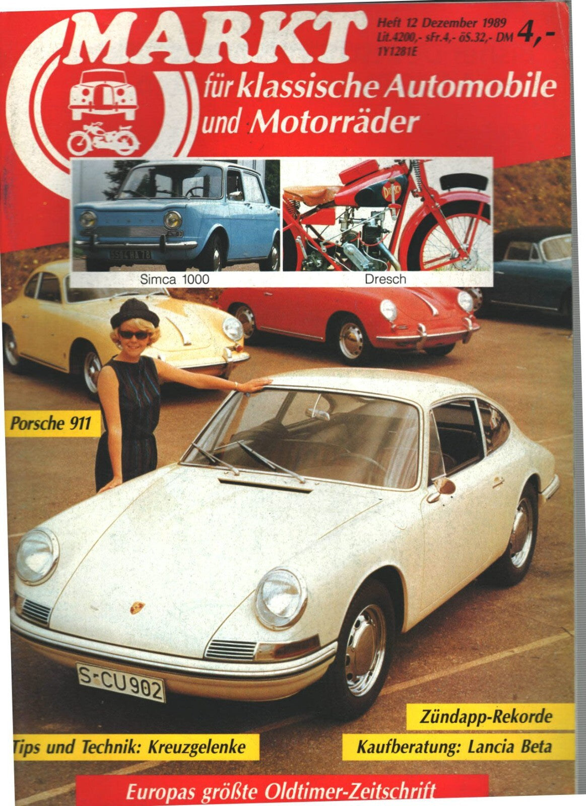 Oldtimer Markt Heft 12/1989