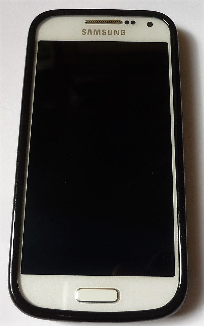 Für Samsung Galaxy S4 Mini Silikon Case Handy Cover Schutz Hülle Etui S-Design