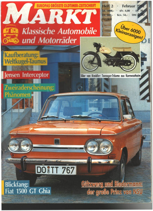 Oldtimer Markt Heft 2/1992