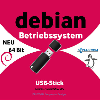 Linux Debian 12.5.0 Gnome 2024, Live - Install USB 64 Bit Betriebssystem