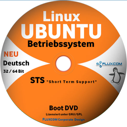 🔥 Ubuntu 25.10 STS DVD Linux Betriebssystem in Deutsch 64 Bit / 17.04 32Bit