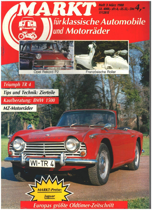 Oldtimer Markt Heft 3/1988