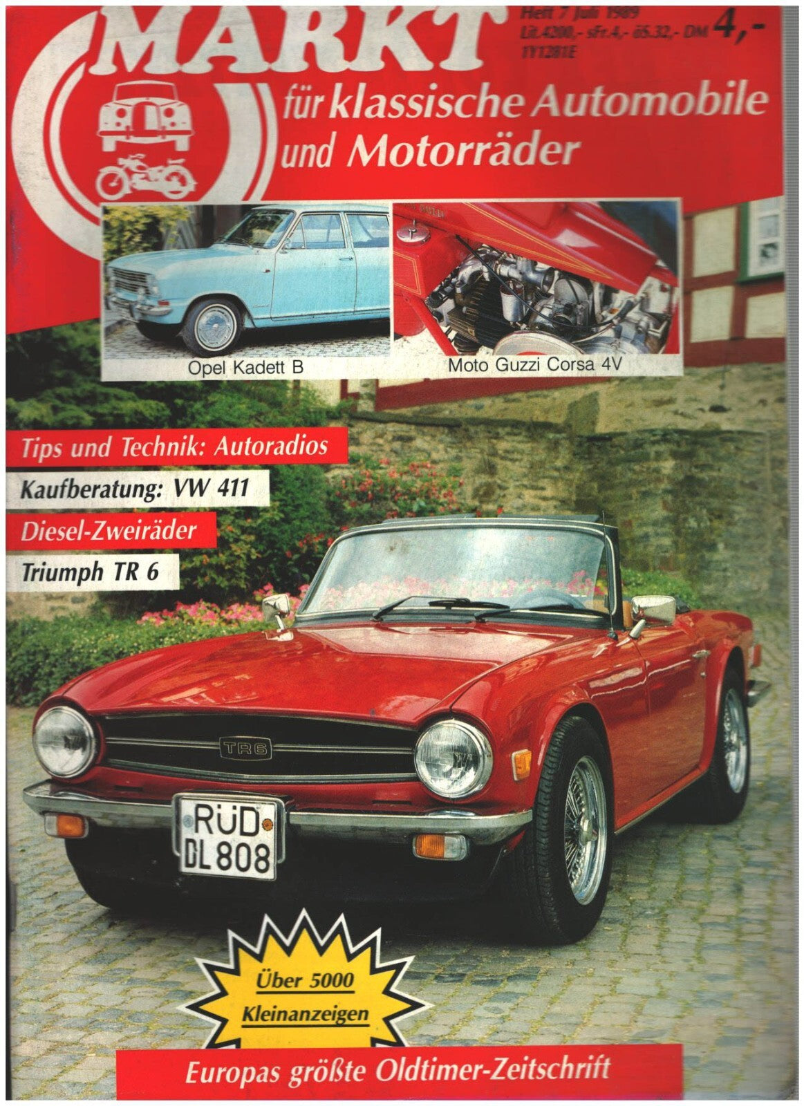 Oldtimer Markt Heft 7/1989