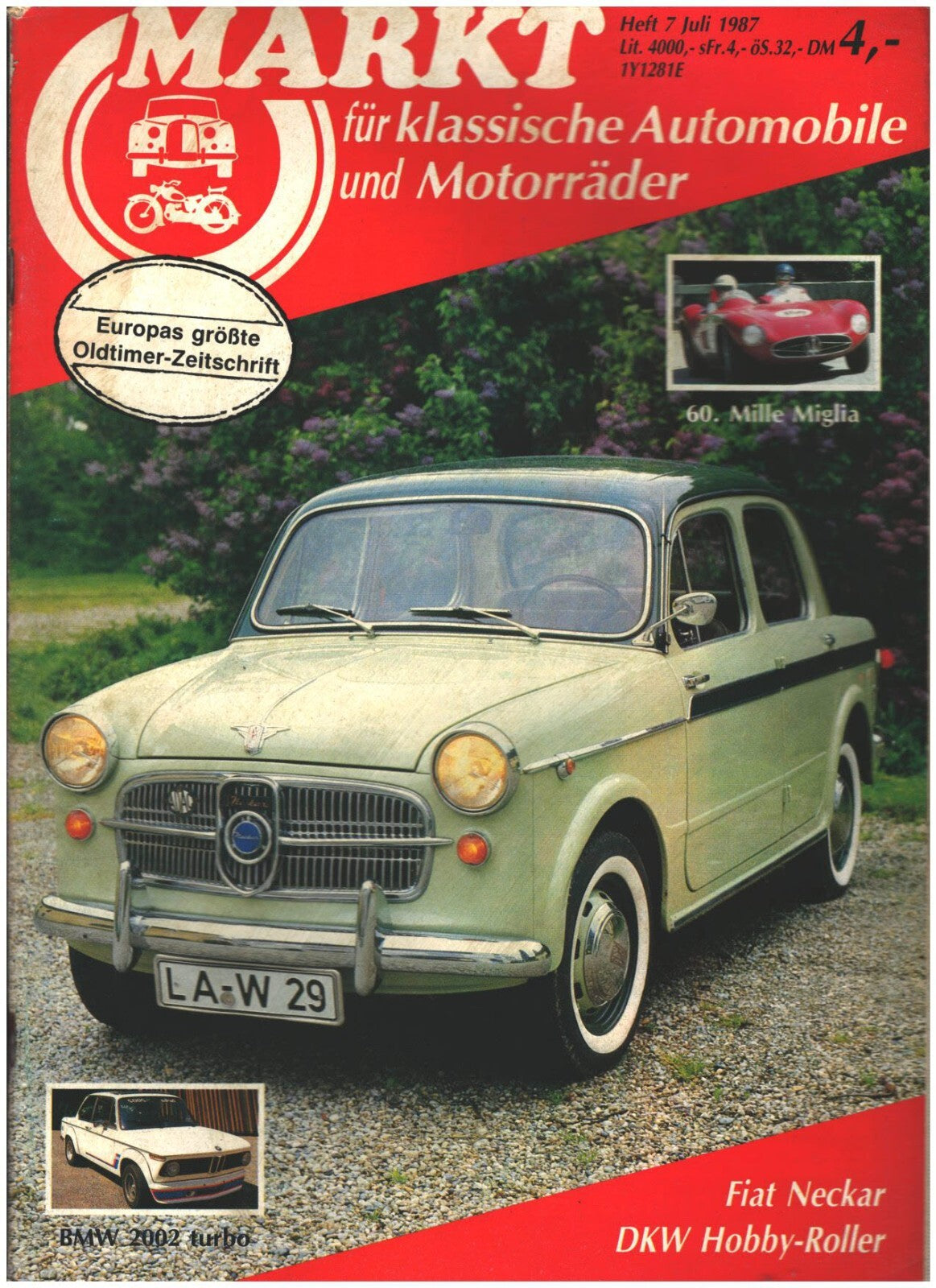 Oldtimer Markt Heft 7/1987