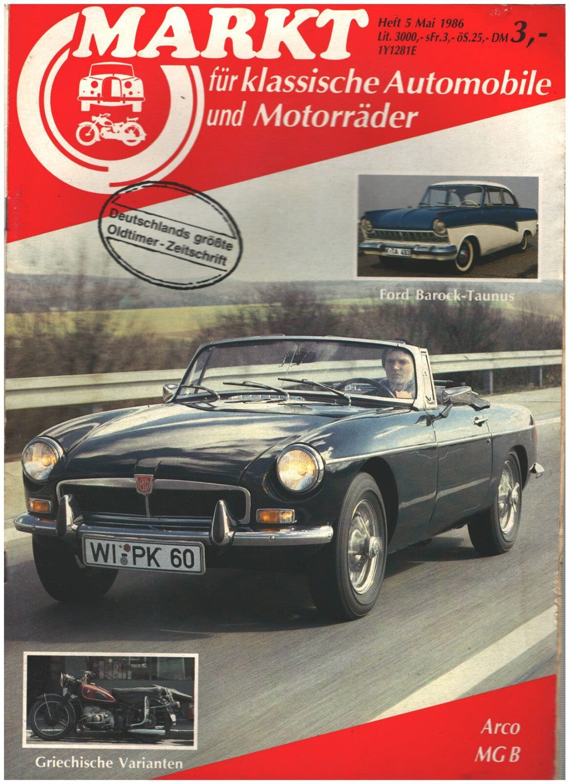 Oldtimer Markt Heft 5/1986