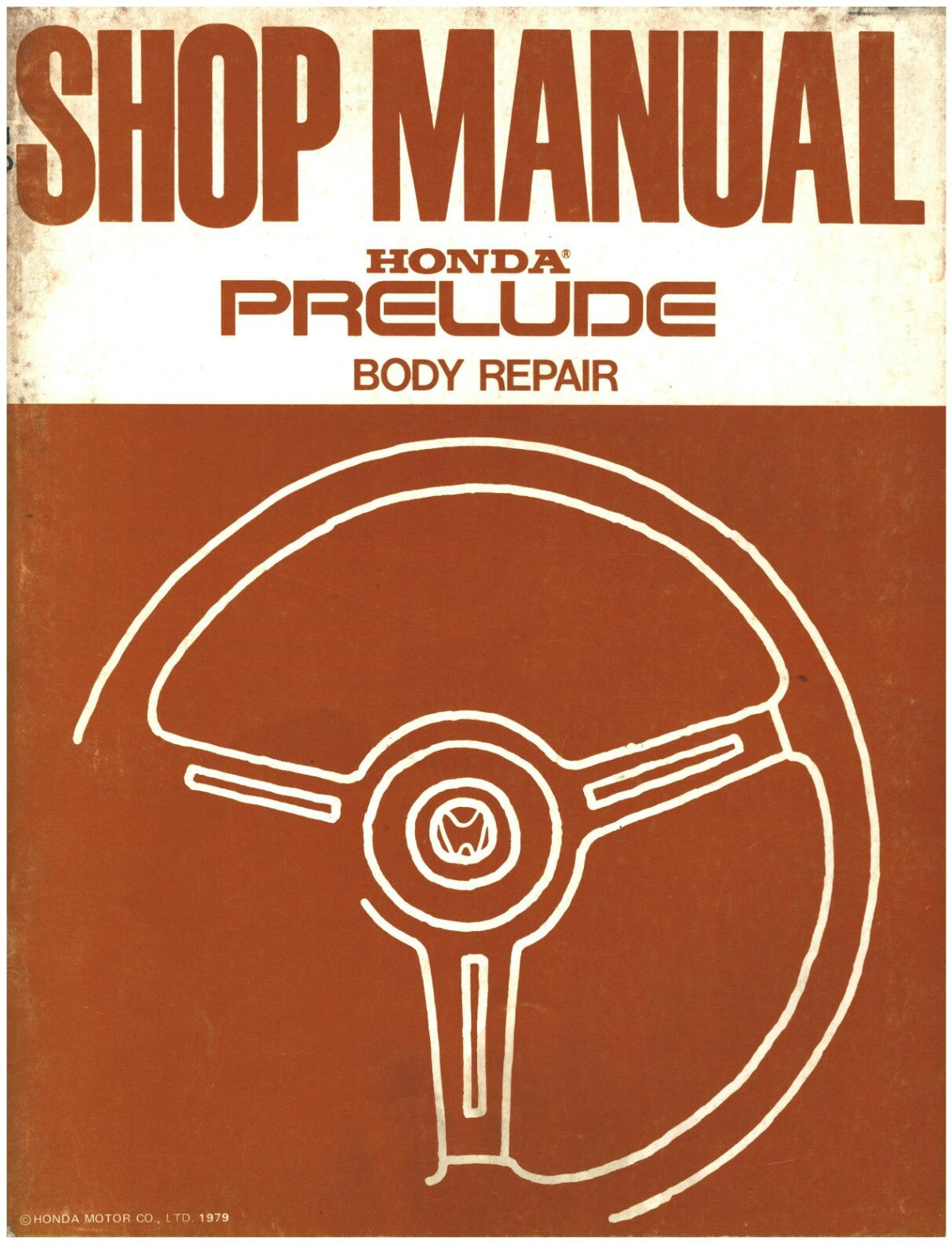 Honda Prelude SN Coupe Reparaturbuch Karosserie Body Repair Buch Shop Manual 2